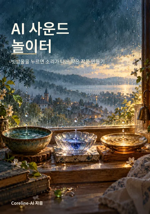 AI 사운드 놀이터 표지 — 저자 Coreline-AI